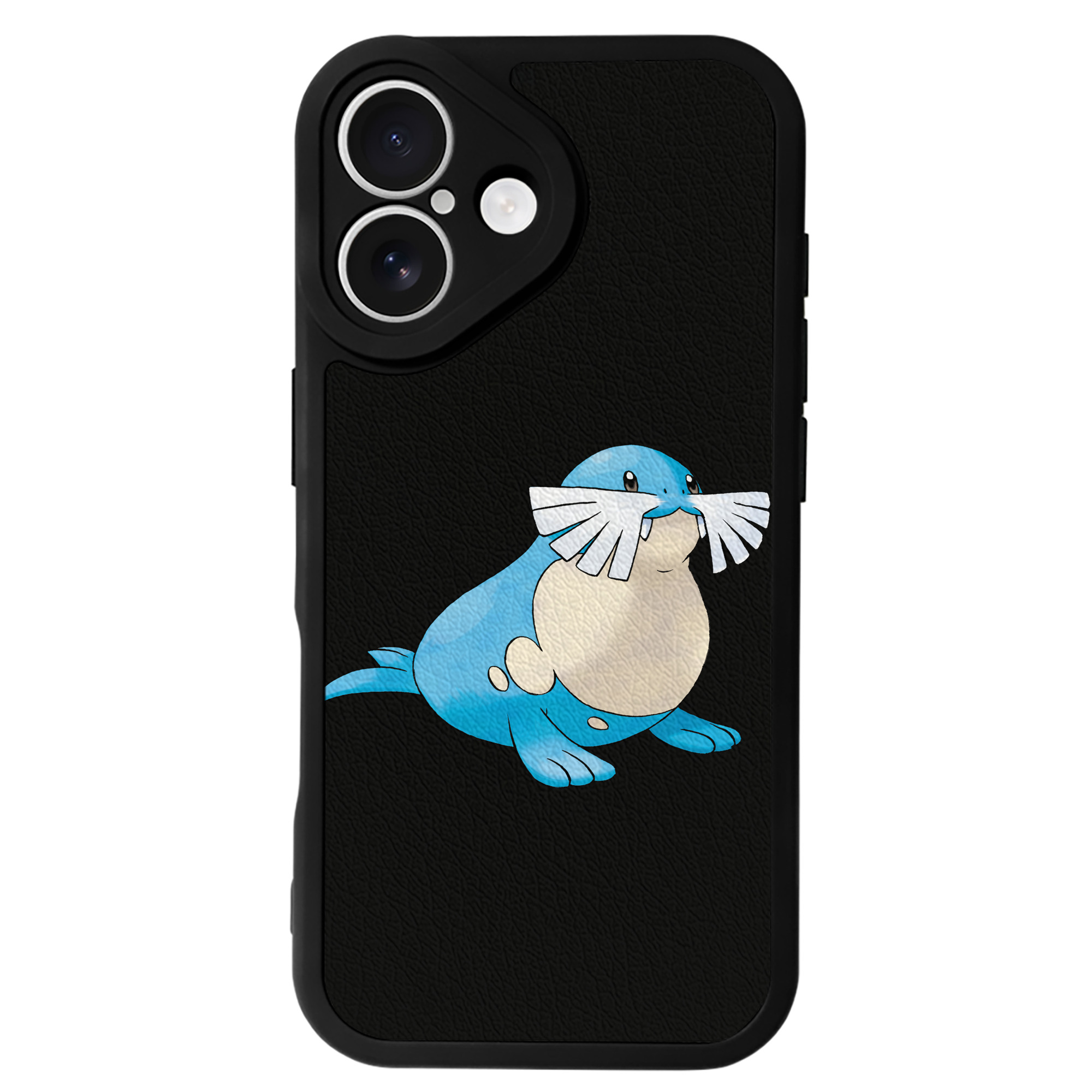 （画像用） ポケットモンスター Pokémon 【iPhone 16シリーズ対応】シリコンスマホケース（レザー調） 材質：シリコン